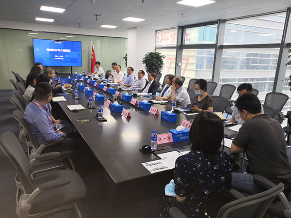 科促会陪同市政协领导走访调研科促会会员单位